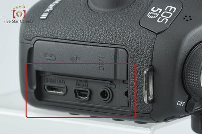 [Used] Canon EOS 5D Mark III Digital SLR Camera - Low Shutter Count