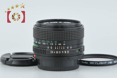 Used] Canon New FD 28mm f/2.8