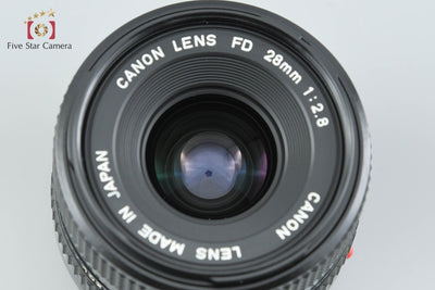 Used] Canon New FD 28mm f/2.8