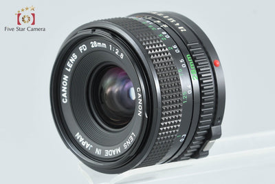 Used] Canon New FD 28mm f/2.8