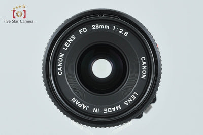 Used] Canon New FD 28mm f/2.8