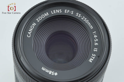 Used Canon EF-S 55-250mm f/4-5.6 IS STM