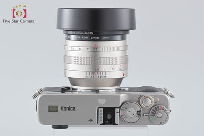 [Used] Konica HEXAR RF Limited + M-HEXANON 50mm f/1.2 Limited with original box, overhauled in April 2026