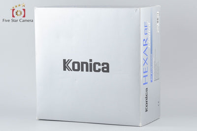 [Used] Konica HEXAR RF Limited + M-HEXANON 50mm f/1.2 Limited with original box, overhauled in April 2026