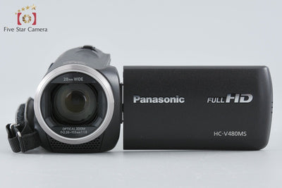 [Used] Panasonic HC-V480MS Black Digital High-Definition Video Camera
