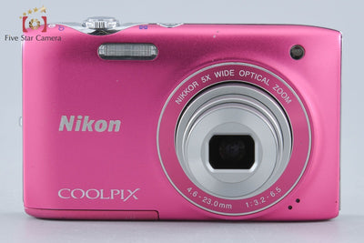[Used] Nikon COOLPIX S3100 Fresh Pink Compact Digital Camera