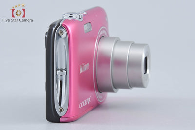 [Used] Nikon COOLPIX S3100 Fresh Pink Compact Digital Camera