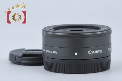 [Used] Canon EF-M 22mm f/2 STM Black