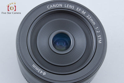 [Used] Canon EF-M 22mm f/2 STM Black