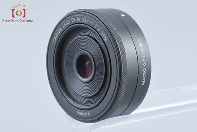 [Used] Canon EF-M 22mm f/2 STM Black