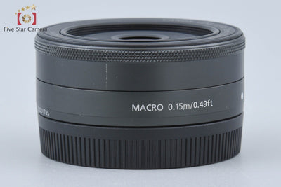 [Used] Canon EF-M 22mm f/2 STM Black