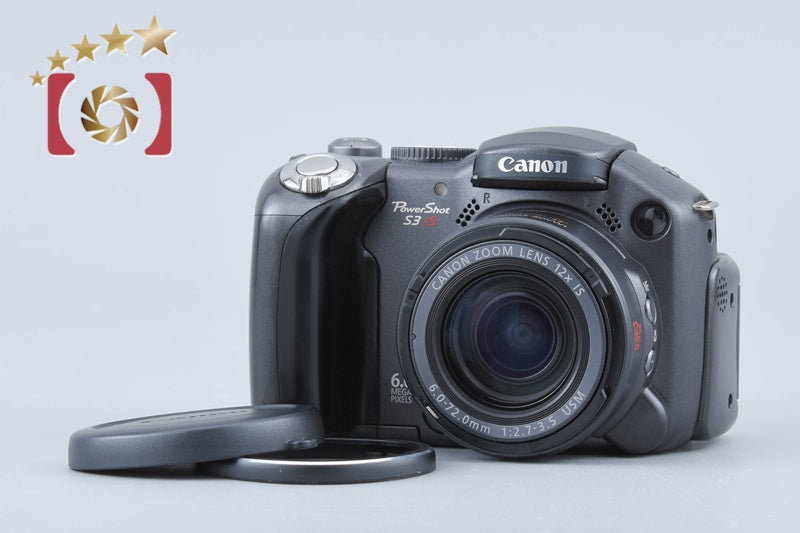 【中古】Canon キヤノン PowerShot S3 IS コンパクトデジタルカメラ