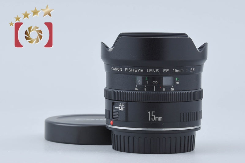 【中古】Canon キヤノン EF 15mm f/2.8 FISHEYE