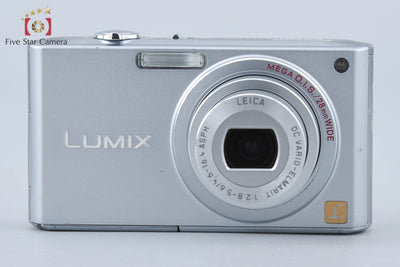 【中古】Panasonic パナソニック LUMIX DMC-FX33 プレシャスシルバー コンパクトデジタルカメラ