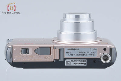 [Used] Panasonic LUMIX DMC-FX700 Pure Pink Gold Compact Digital Camera