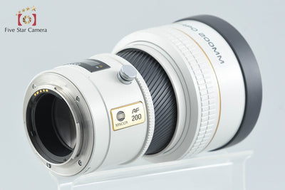 【中古】MINOLTA ミノルタ HIGH SPEED AF APO TELE 200mm f/2.8 G