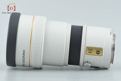 【中古】MINOLTA ミノルタ HIGH SPEED AF APO TELE 200mm f/2.8 G