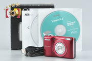 【中古】Nikon ニコン COOLPIX L26 レッド コンパクトデジタルカメラ 元箱付き