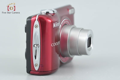 【中古】Nikon ニコン COOLPIX L26 レッド コンパクトデジタルカメラ 元箱付き