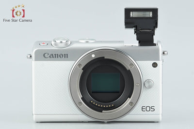 【中古】Canon キヤノン EOS M100 EF-M 15-45 IS STM レンズキット ホワイト