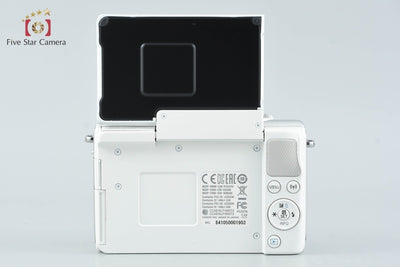 【中古】Canon キヤノン EOS M100 EF-M 15-45 IS STM レンズキット ホワイト