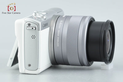 【中古】Canon キヤノン EOS M100 EF-M 15-45 IS STM レンズキット ホワイト