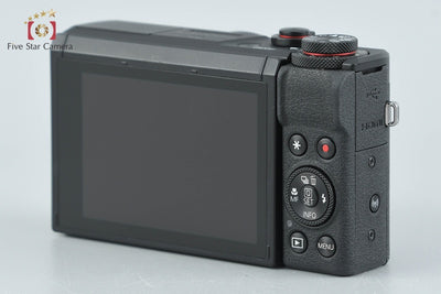 【中古】Canon キヤノン PowerShot G7 X Mark III ブラック コンパクトデジタルカメラ