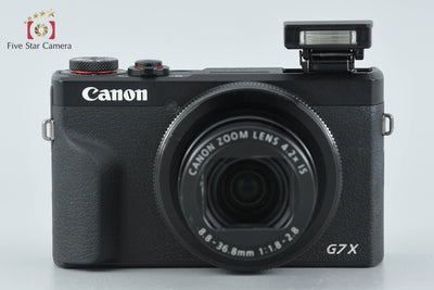 【中古】Canon キヤノン PowerShot G7 X Mark III ブラック コンパクトデジタルカメラ