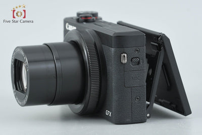 【中古】Canon キヤノン PowerShot G7 X Mark III ブラック コンパクトデジタルカメラ