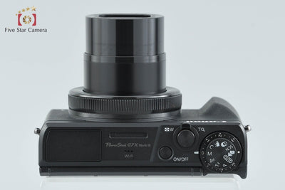 【中古】Canon キヤノン PowerShot G7 X Mark III ブラック コンパクトデジタルカメラ