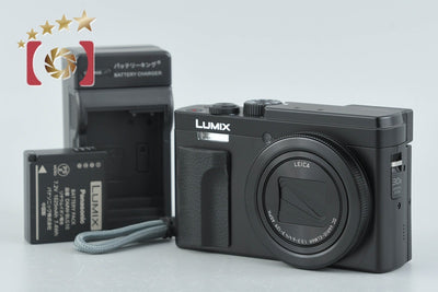 【中古】Panasonic パナソニック LUMIX DC-TZ95 ブラック コンパクトデジタルカメラ