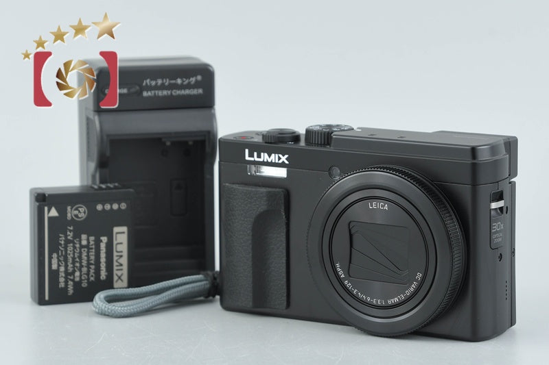 【中古】Panasonic パナソニック LUMIX DC-TZ95 ブラック コンパクトデジタルカメラ