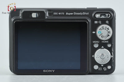 【中古】SONY ソニー Cyber-Shot DSC-W170 ブラック コンパクトデジタルカメラ