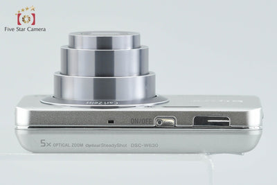 【中古】SONY ソニー Cyber-Shot DSC-W630 シルバー デジタルスチルカメラ