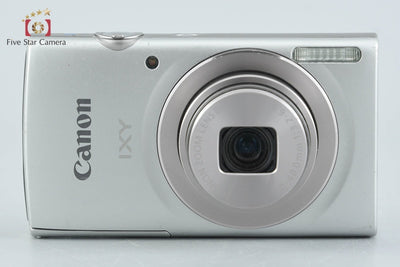 【中古】Canon キヤノン IXY 180 シルバー コンパクトデジタルカメラ