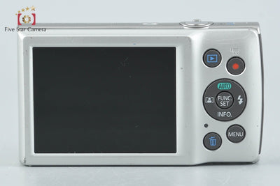 【中古】Canon キヤノン IXY 180 シルバー コンパクトデジタルカメラ