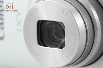 【中古】Canon キヤノン IXY 180 シルバー コンパクトデジタルカメラ