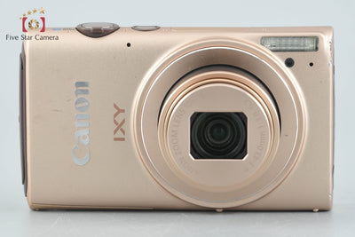 【中古】Canon キヤノン IXY 610F ゴールド コンパクトデジタルカメラ