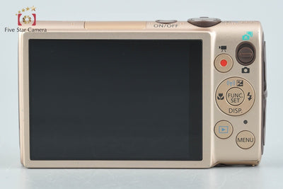 【中古】Canon キヤノン IXY 610F ゴールド コンパクトデジタルカメラ