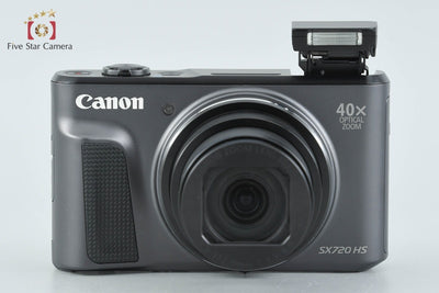 [Used] Canon PowerShot SX720 HS Black Compact Digital Camera