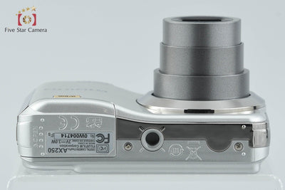 【中古】FUJIFILM 富士フイルム FINEPIX AX250 シルバー コンパクトデジタルカメラ