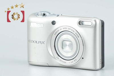 【中古】Nikon ニコン COOLPIX L32 シルバー コンパクトデジタルカメラ