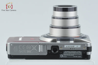 【中古】OLYMPUS オリンパス μ-7020 レッド コンパクトデジタルカメラ