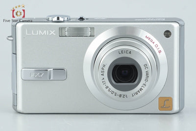 【中古】Panasonic パナソニック LUMIX DMC-FX7 シルキーシルバー コンパクトデジタルカメラ