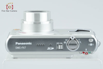 【中古】Panasonic パナソニック LUMIX DMC-FX7 シルキーシルバー コンパクトデジタルカメラ