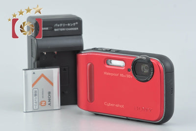 【中古】SONY ソニー Cyber-shot DSC-TF1 レッド デジタルスチルカメラ