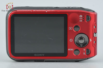 【中古】SONY ソニー Cyber-shot DSC-TF1 レッド デジタルスチルカメラ