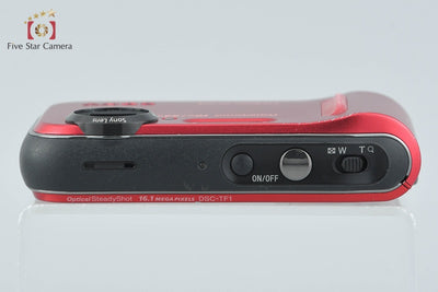 【中古】SONY ソニー Cyber-shot DSC-TF1 レッド デジタルスチルカメラ