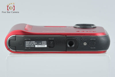 【中古】SONY ソニー Cyber-shot DSC-TF1 レッド デジタルスチルカメラ