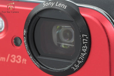【中古】SONY ソニー Cyber-shot DSC-TF1 レッド デジタルスチルカメラ